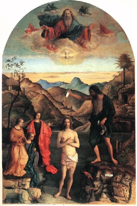 BELLINI, Giovanni Baptism of Christ ena